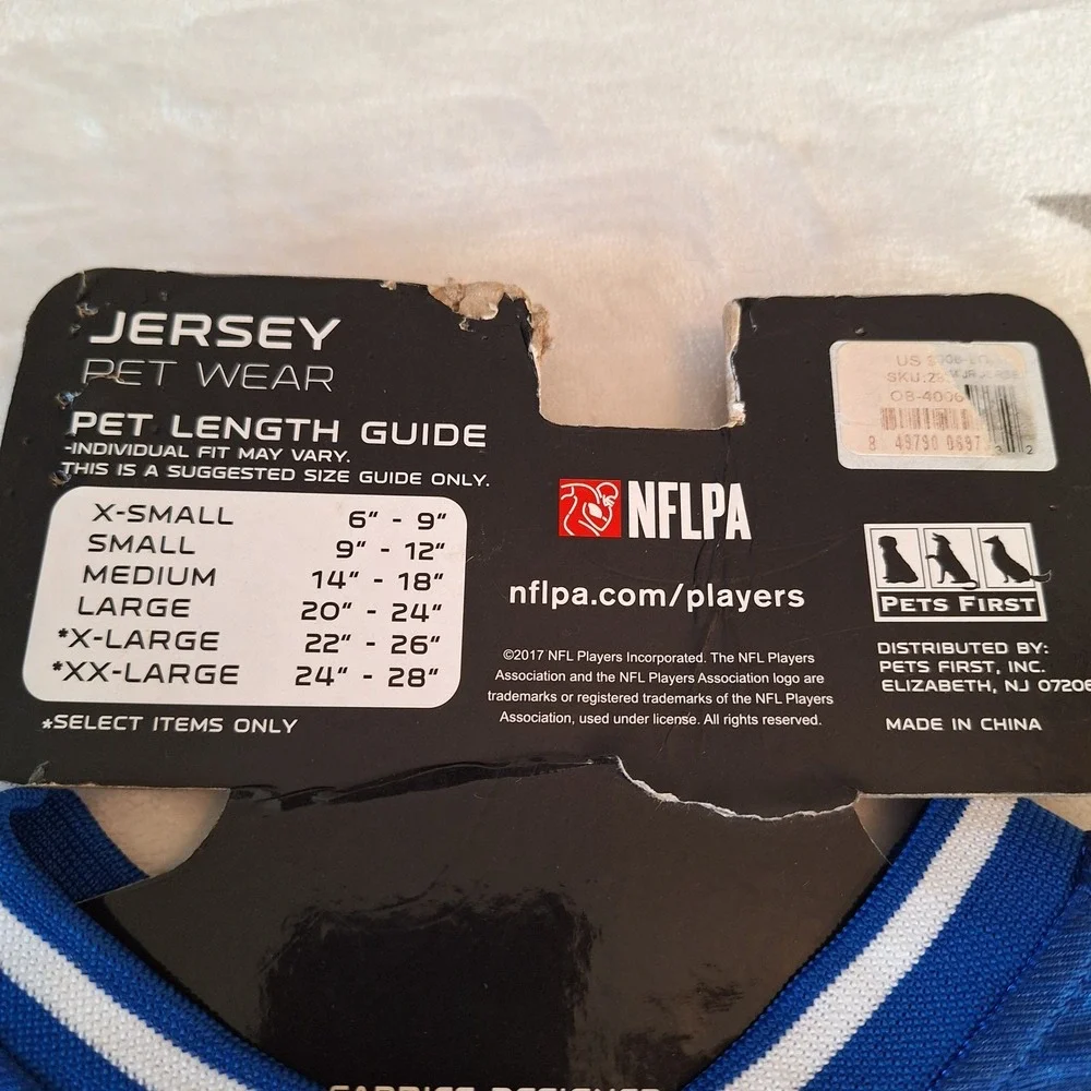 2017 NFLPA Jersey Size L PET GEAR‎ Poly-Mesh NFL Licensed L Beckham Jr. #13
